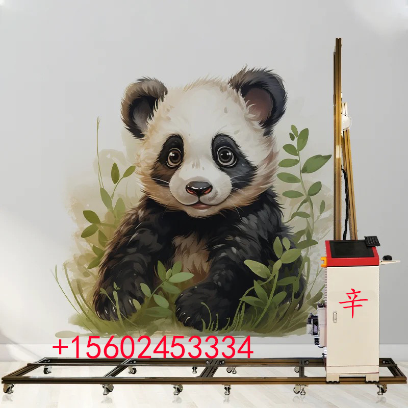 墙体彩绘机墙体3d彩绘打印机立体墙画打印机背景墙壁画户外喷绘机
