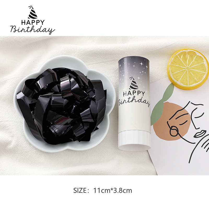 Cumpleaños saludo giro de la mano pequeños fuegos artificiales cinta fuegos artificiales de mano pequeños fuegos artificiales fiesta de cumpleaños Día del Maestro tubo de fuegos artificiales