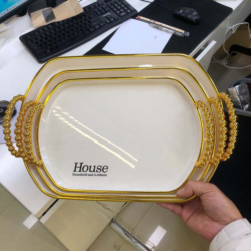 Color box packaging tray suit hotel storage swing tray suit cross-border direct supply in stock fast PET plastic