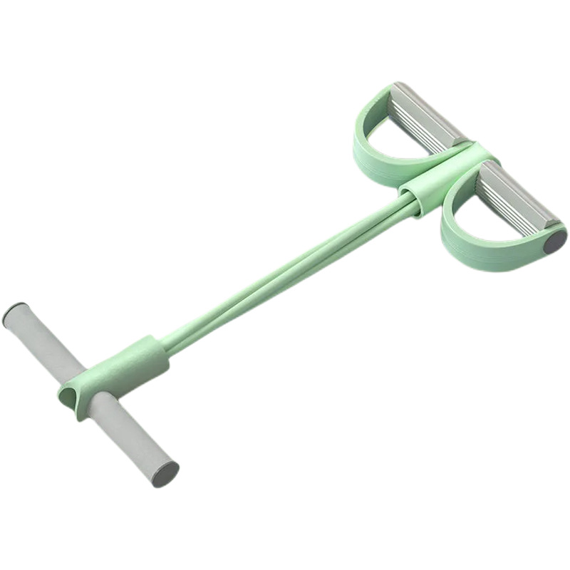 Pedal artefacto de tensión con vientre delgado abdominales ayuda equipo de fitness femenino hogar pequeño trago volar cuerda elástica