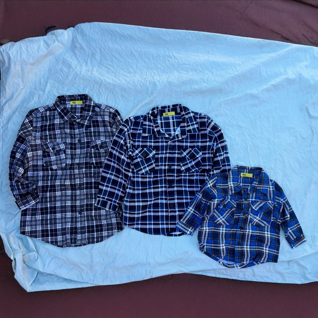 Comercio exterior transfronterizo, camisa de algodón cuadrada para niños, 25 primavera, camisa de manga larga, Europa y América