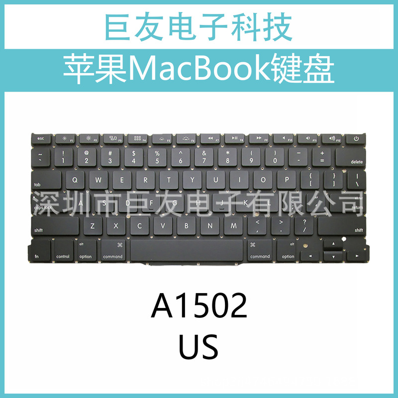 Suitable for Apple Notebook MacBook A1502 Keyboard Us Uk Notebook Built-In Keyboard