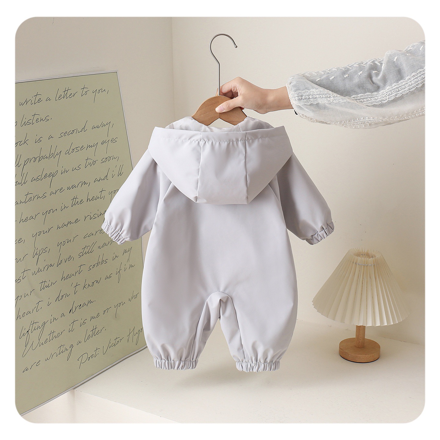 Macacão corta-vento bebé menino primavera roupa de rastejar_voghion.com