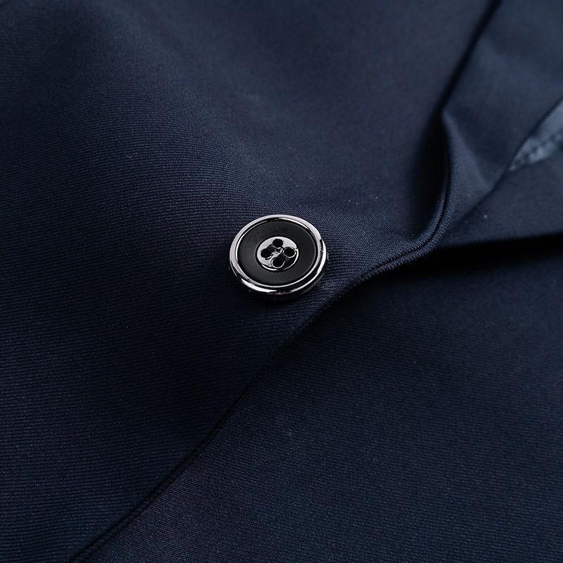 Traje de hombre de negocios casual traje blanco de dos botones estilo coreano delgado de talla grande vestido formal profesional de novio de moda