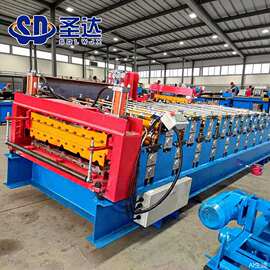 源头型材厂家全自动压瓦机双层冷弯成型机840/900组合彩钢瓦机