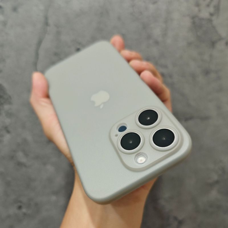 iPhone17Pro 超薄型輸入 PP 黄変しない Apple 15promax 携帯電話ケース 16e つや消し通気性に適しています|undefined