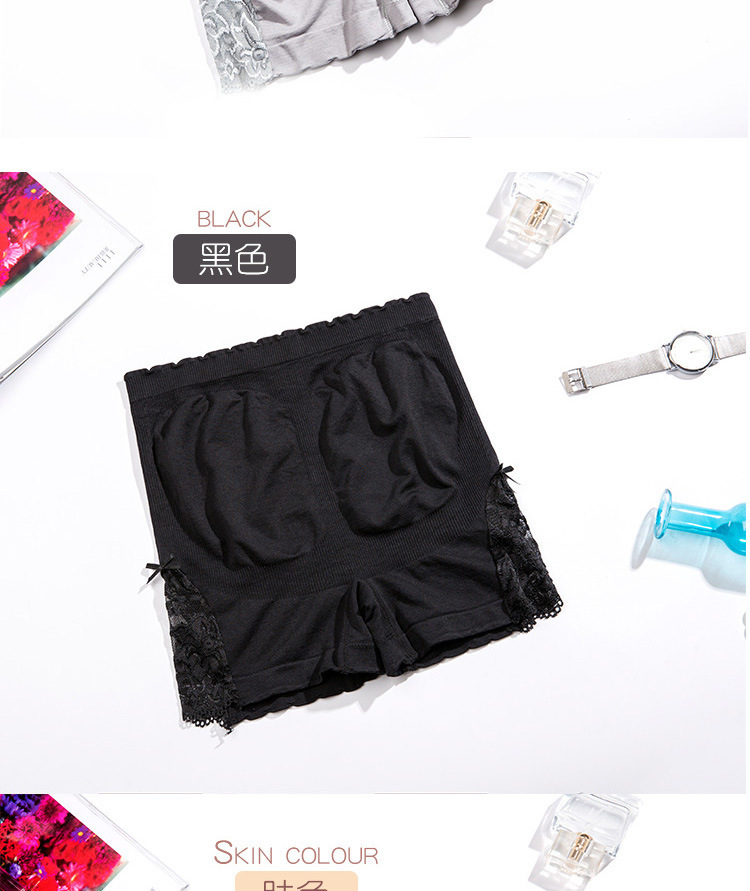 008侧边蕾丝蝴蝶结安全裤