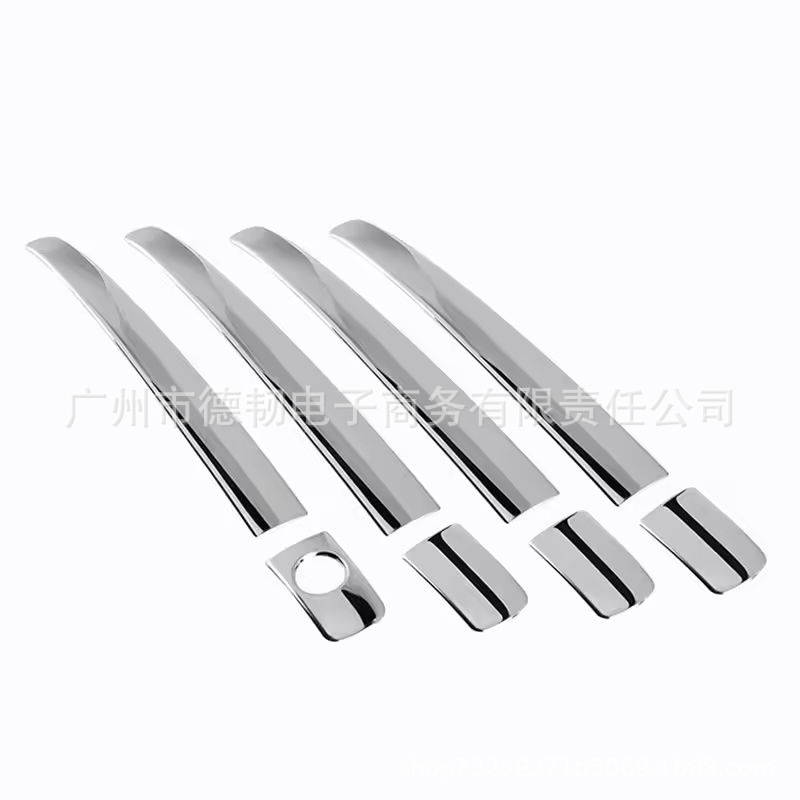 Suitable for 09-17 Toyota Wish Ae20 Stainless Steel Door Handle Sticker and Exterior Door Handle Decorative Cover