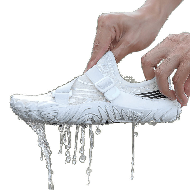 Zapatos de baño al aire libre, zapatos de playa para hombres y mujeres, zapatos de nadador anfibios, zapatos de natación transpirables para mujeres