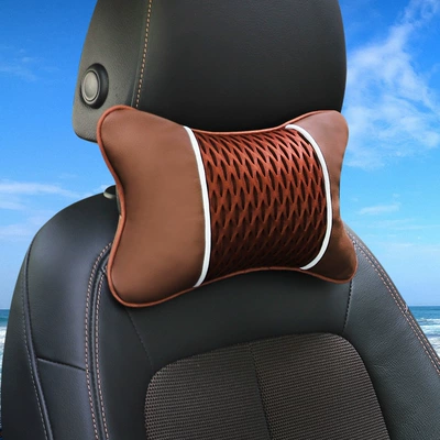 Car Seat Cushion, Car Neck – Headrest - headrest-single-pack-brown