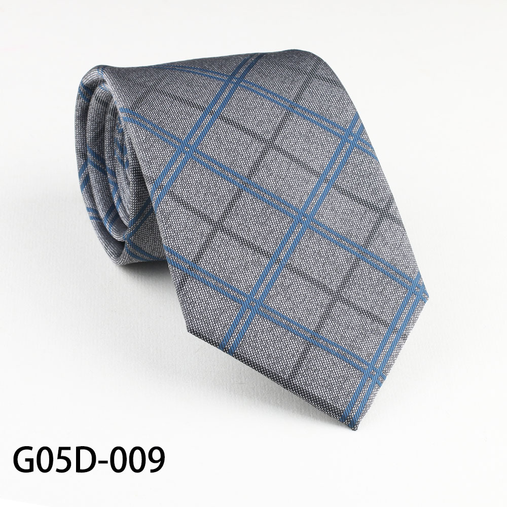 Cravatta da uomo a righe caffè stile college coreano casual_voghion.com