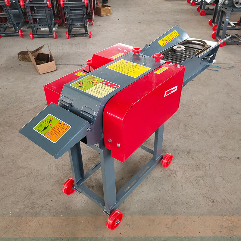 秸秆青贮饲料铡草机 牛羊养殖饲料切草机 皇竹铡草粉碎揉丝机