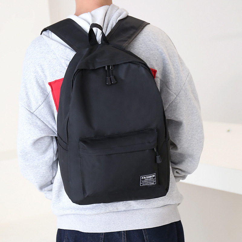 Ins-style Korean backpacks, simple college student business computer bags, hiking bags, gift travel bags undefined