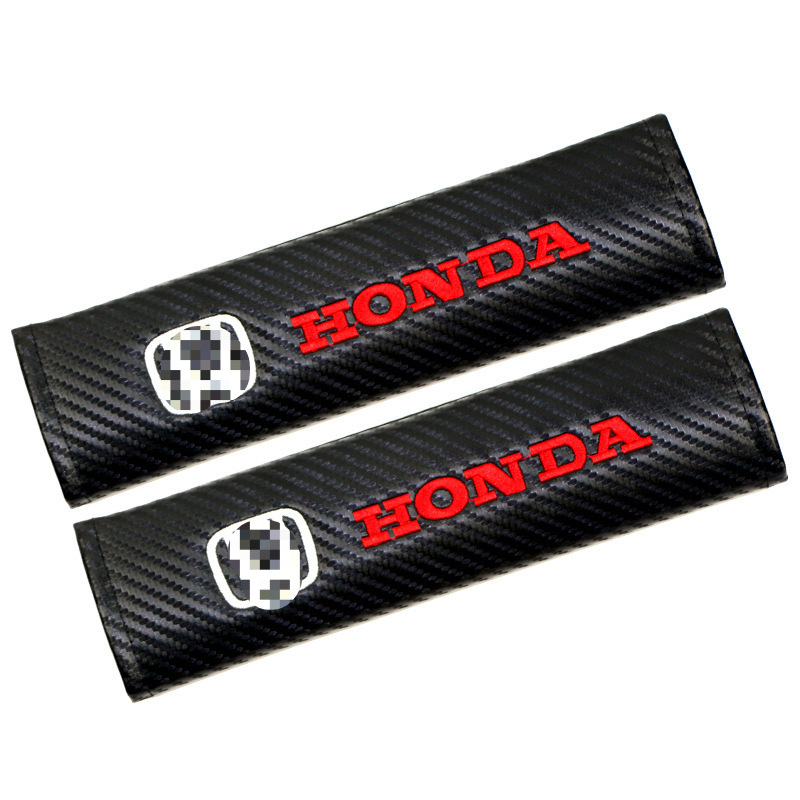 Hot foreign trade explosions factory direct car accessories carbon fiber seat belt shoulder pad suit belt cover
