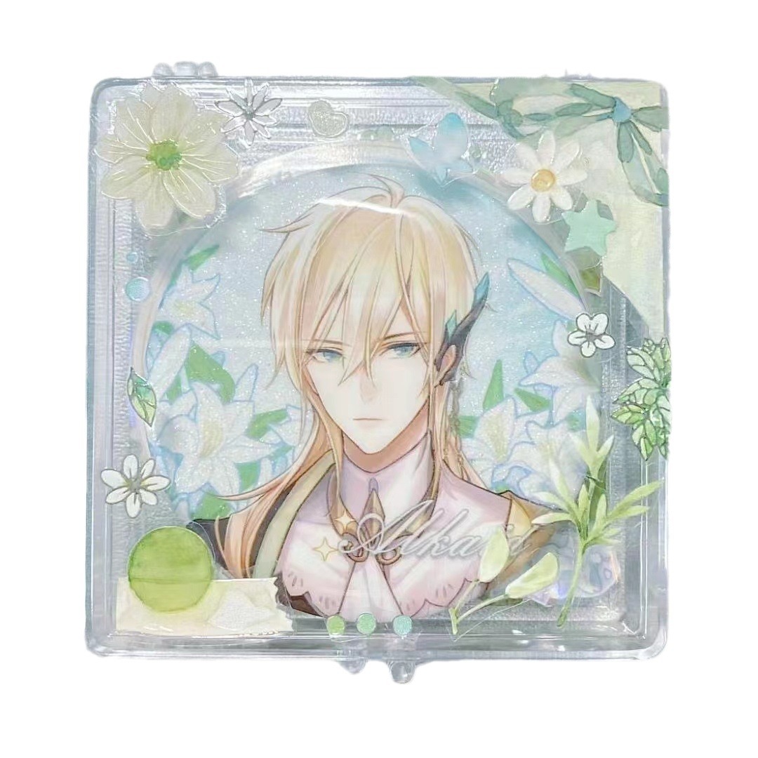 ネイルアート収納完成品包装箱INS風収納ボックス付け爪収納ボックス透明ネイルチップボックス卸売