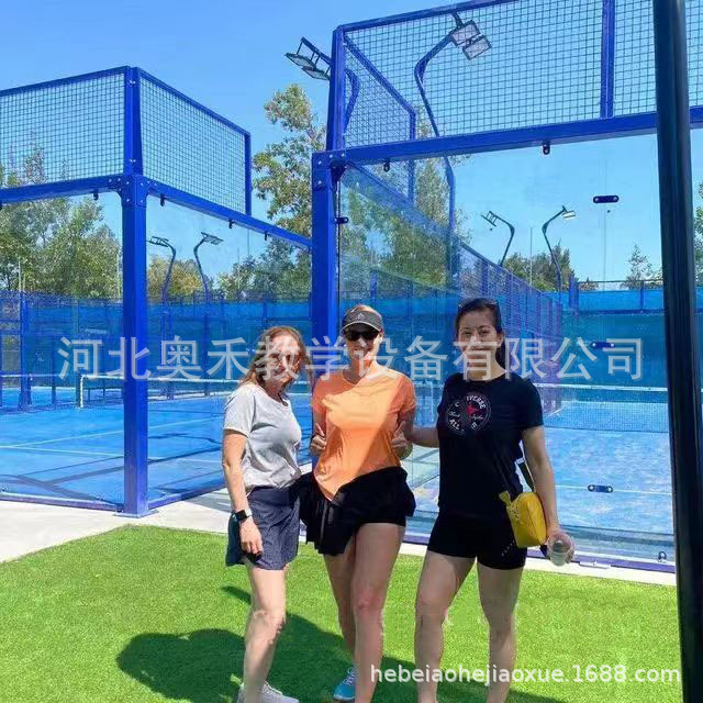 2023年帕徳尔板式网球法院桨网球场地padle tennis court板式网球