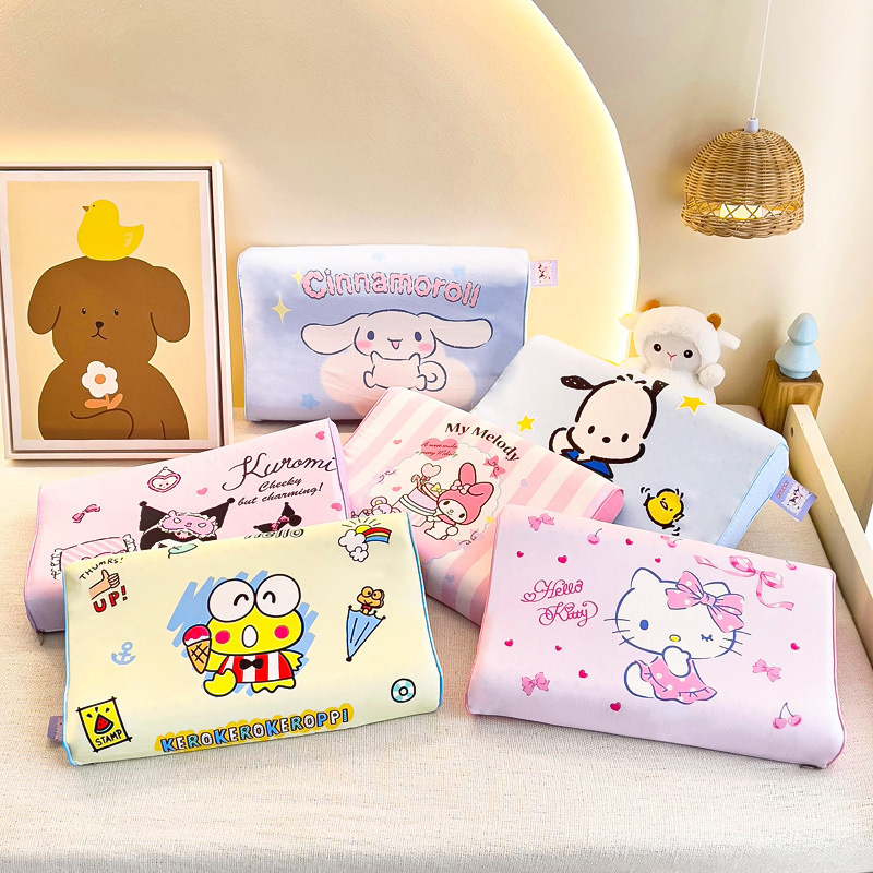 New Children's Latex Pillow, Class A, with Removable Cotton Pillowcase, Compressible, Wholesale, Group Purchase, Live Streaming New Children's Latex Pillow, Class A, with Removable Cotton Pillowcase, Compressible, Wholesale, Group Purchase, Live Streaming