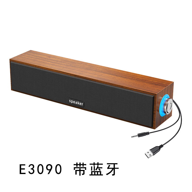 E1090コンピュータマルチメディアオーディオデスクトップusb木製スピーカーノートデスクトップダブルスピーカーbluetooth版有線|undefined