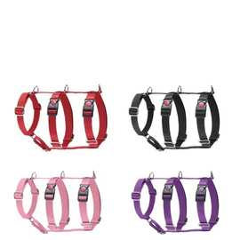 防爆绅士冲胸带中大型狗狗牵引绳多功能宠物运动遛狗绳狗背带批发