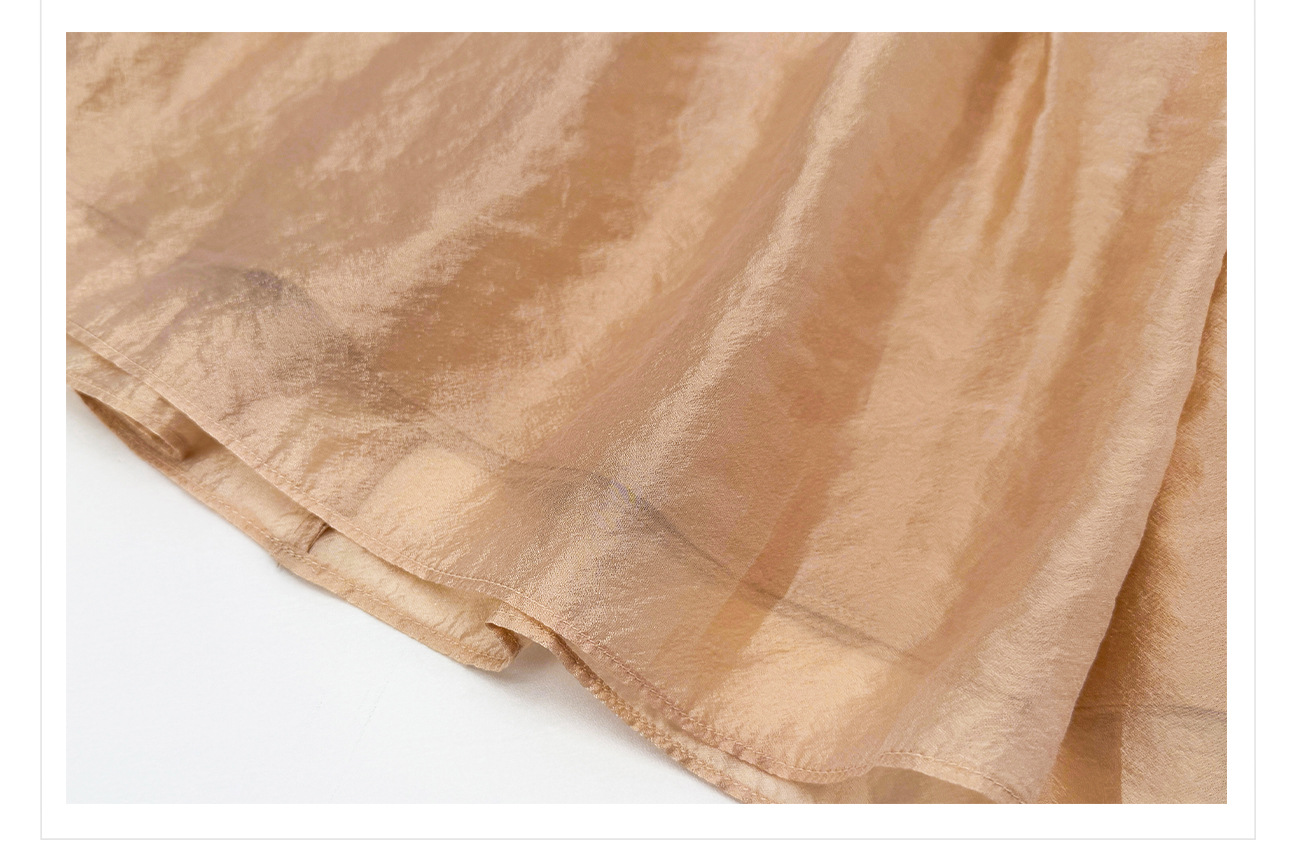 Bộ đầm maxi nữ thắt eo phong cách cổ điển Trung Hoa cao cấp (áo dây + chân váy) — nửa váy, Trang chủ chi tiết 21
