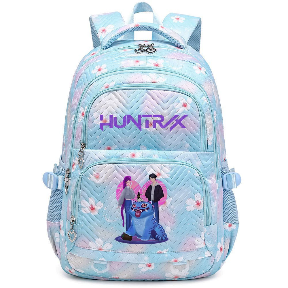 Capacious trend school bag, fashionable backpack