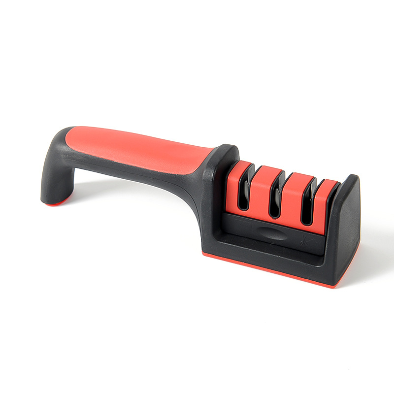 Afilador de cuchillos multifuncional de mano para cuchillos y tijeras nuevo modelo popular venta al por mayor