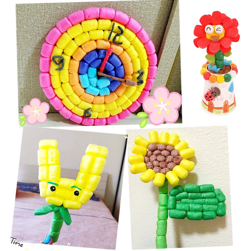 Магическая игрушка для детского сада, DIY, творческий подход детей, кукурузные зерна