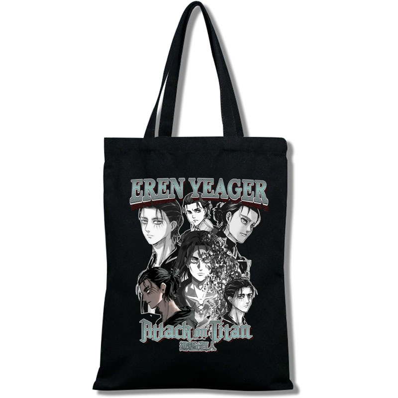 新款动漫 进击的巨人 Attack on Titan 手提袋时尚购物袋一件起订