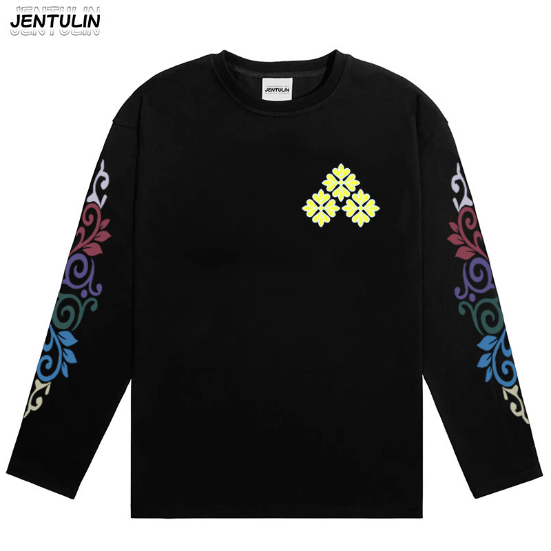 Cross-Border Autumn and Winter Style Unisex Personalized T-Shirts, Niche Trendy Brand Streetwear Long-Sleeve Graphic T-Shirts Cross-Border Autumn and Winter Style Unisex Personalized T-Shirts, Niche Trendy Brand Streetwear Long-Sleeve Graphic T-Shirts