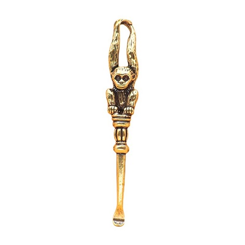 Chinese-style Angel God of Wealth Earring Tongs Keychain Pendant, Brass National Trend Sun Wukong Statue DIY Accessories Wholesale