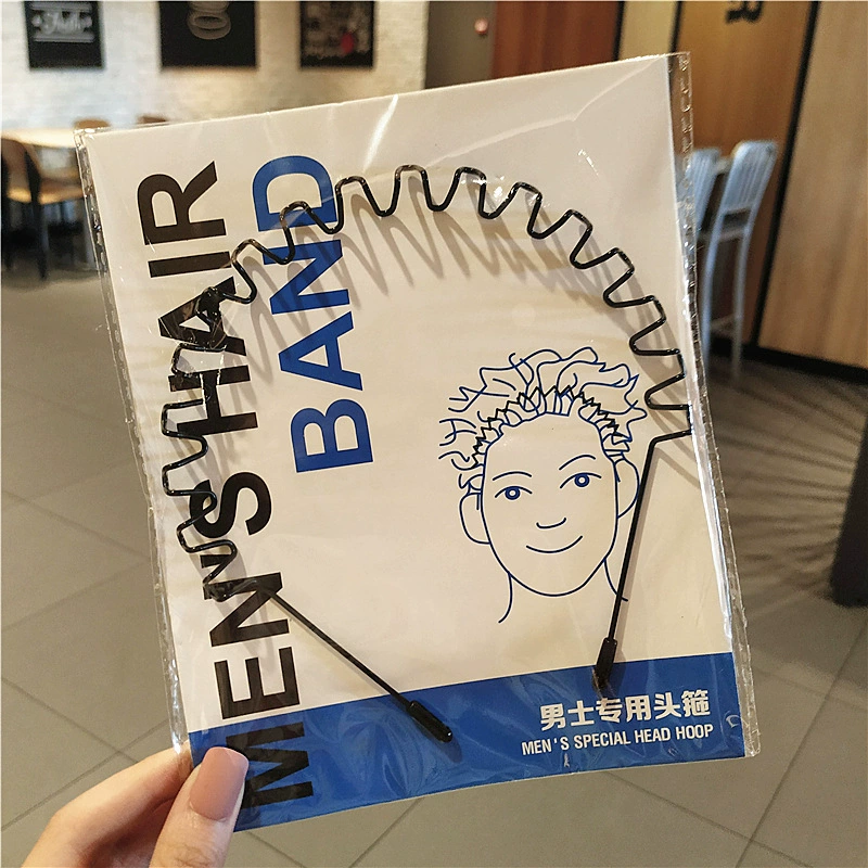 Headband, wavy sports dreadlocks, hairpins
