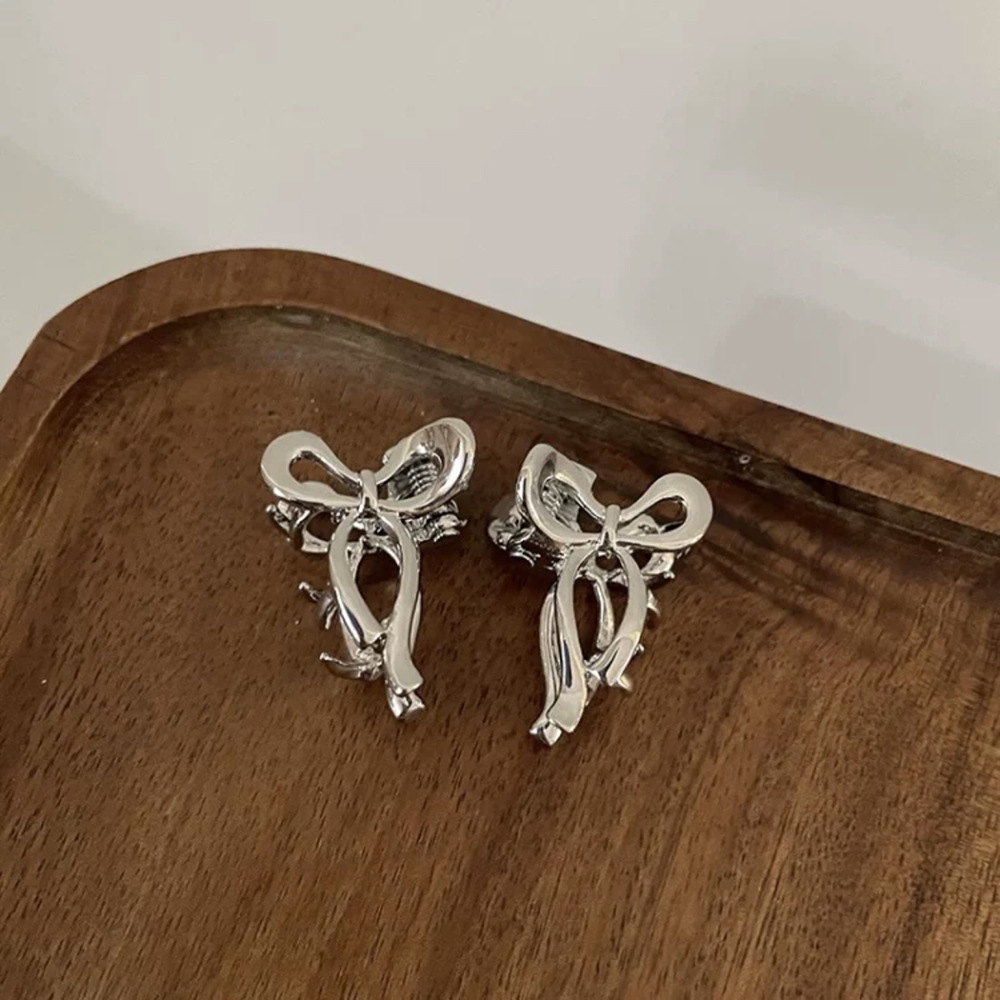2-teiliges Haarklammer-Set mit kleiner Schleife für Frauen, Mädchen, Kinder, niedliches Haarnadel-Stirnband für Haarwäsche und Gesicht, Zubehör, Kopfbedeckung – Detail 4