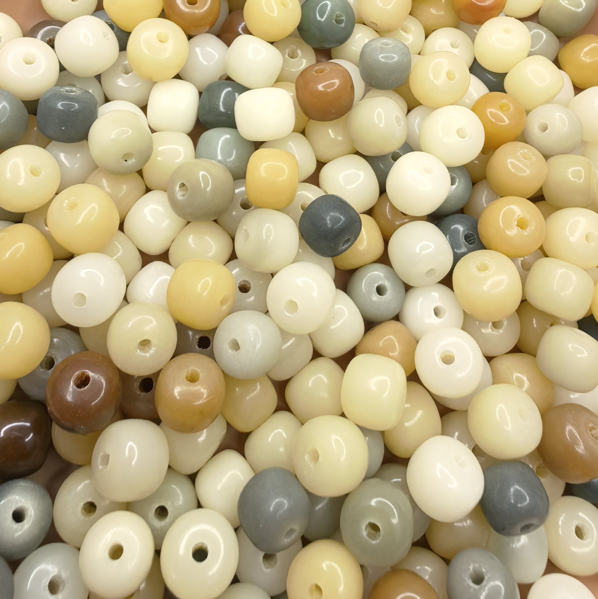 Бусины бочонок Duobao 8X9мм