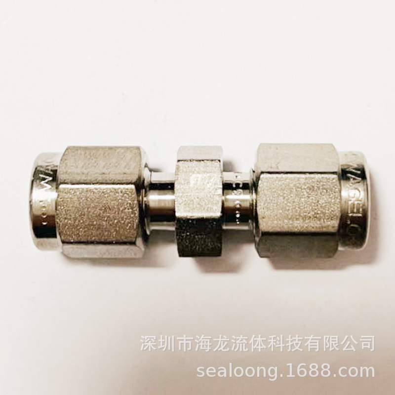 1/8 Swagelok316不锈钢卡套接头SS-200-6