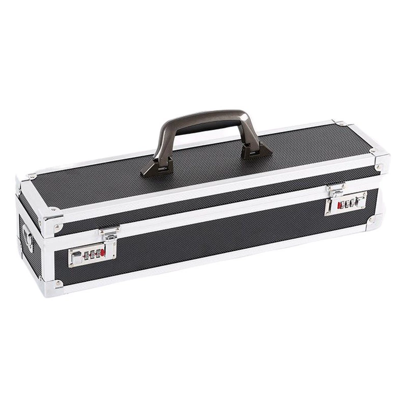 Оптовая продажа от производителя: многофункциональный ящик для инструментов из алюминиевого сплава, алюминиевый ящик для инструментов с кодовым замком, ящик для ножей.