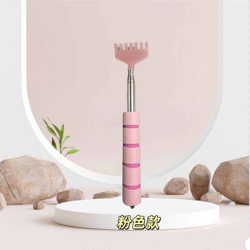 宠物痒痒挠神器七爪款不锈钢伸缩不求人老人乐抓痒痒耙挠痒折叠|undefined