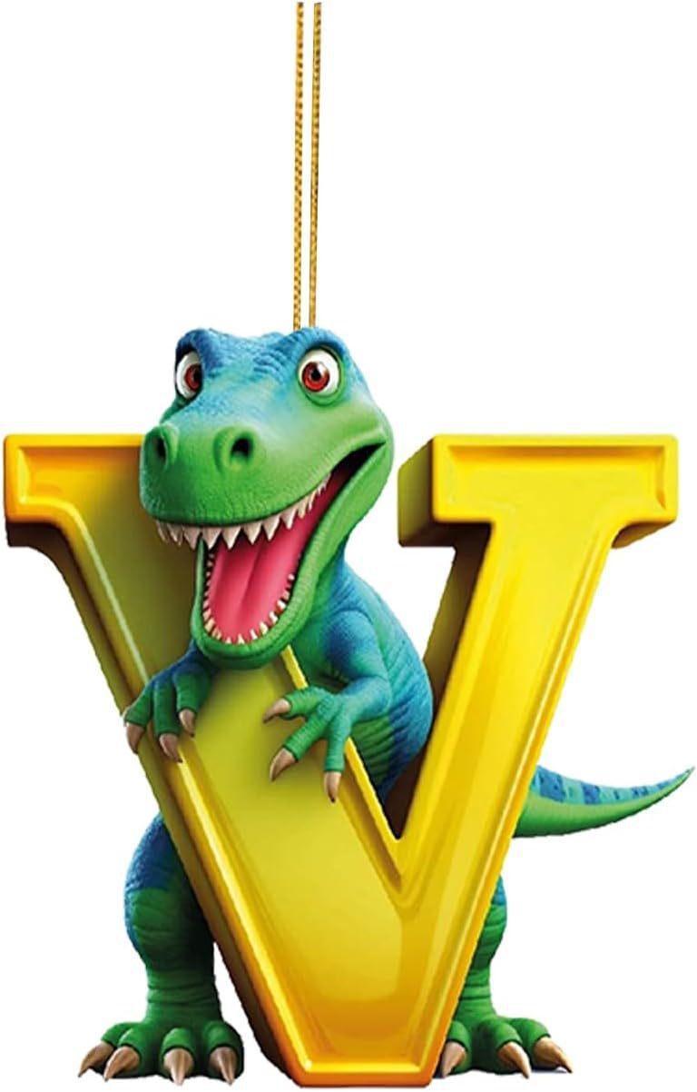 Dinosaurio 26 letras inglesas deformación de números deformación de juguetes de dinosaurio ABCD