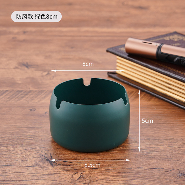 windproof ashtray stainless steel for hotel for commercial use