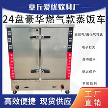 商用蒸饭车蒸饭柜电蒸箱学校食堂自动蒸饭双门燃气电热多功能蒸饭