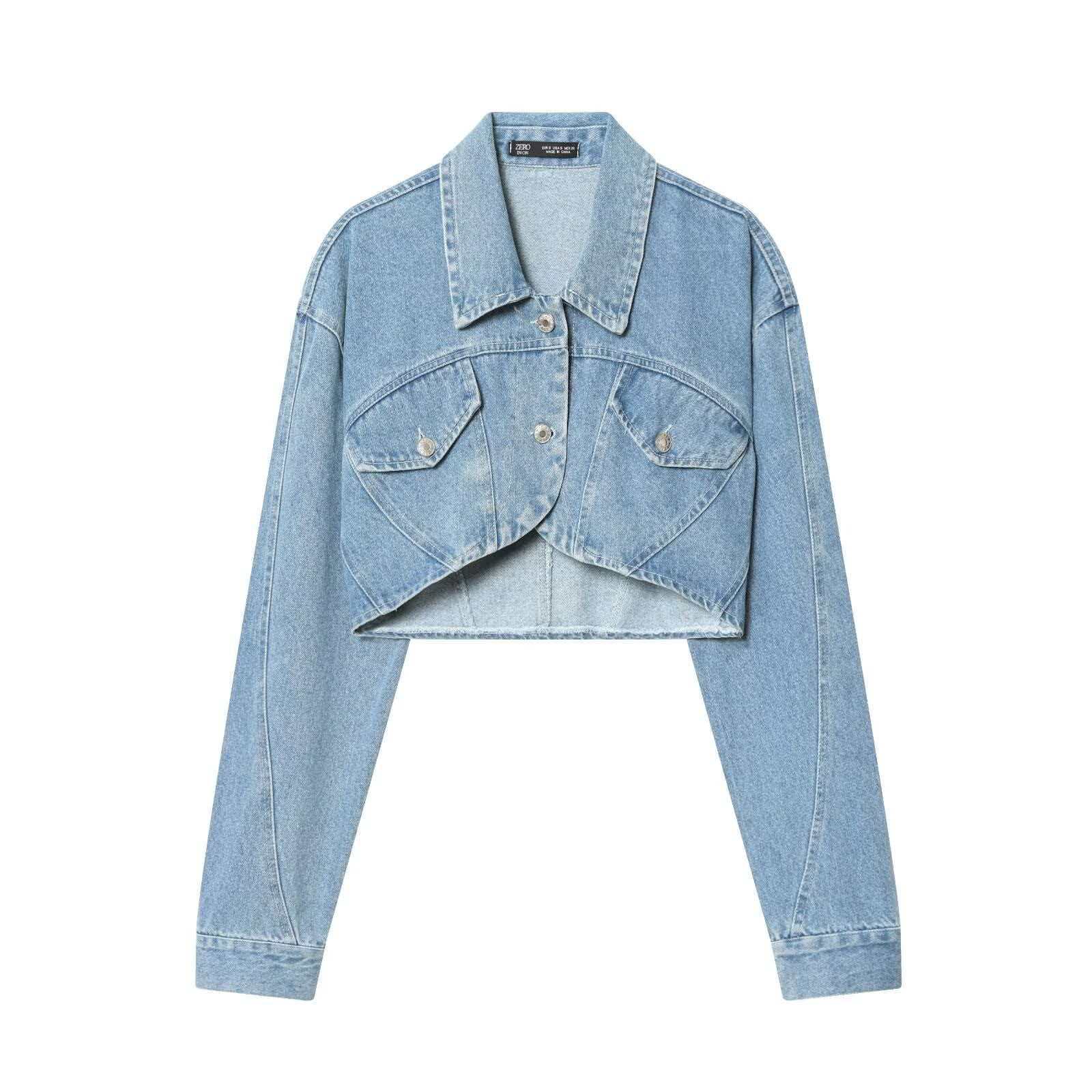 spring short denim jacket