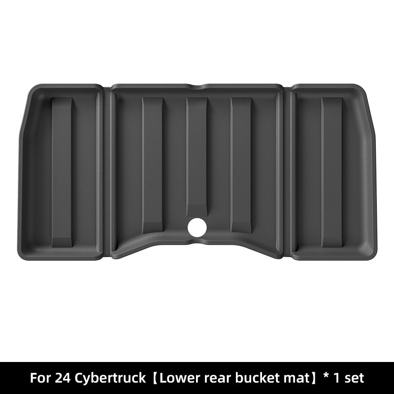 2024, Tesla Modelə uyğun ayaqaltı - 2024-tesla-cybertruck-bed-lower-mat