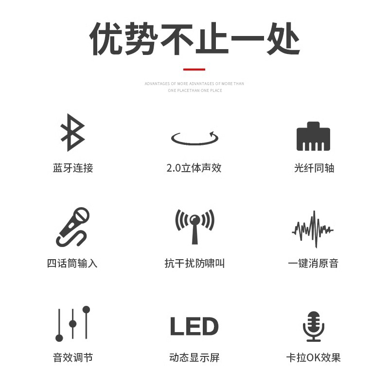 SAST / XENKE AV880 amplificador de potencia Bluetooth doméstico de resistencia fija KTV amplificador de potencia digital HIFI de alta potencia