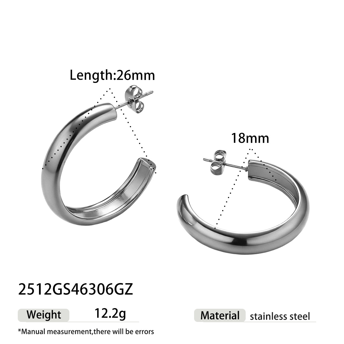 Taina europa y americana pernos de acero inoxidable lujoso ligero de alta calidad personalidad de moda oro y plata pernos de dos colores para mujeres no desvanecen mujeres image 12