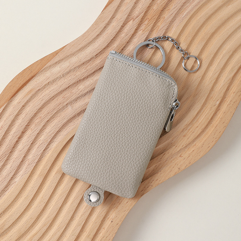 Bolsa de llaves larga mini automóvil con cremallera 3 - en - 1 bolsa de tarjetas de cambio para hombres y mujeres bolsa de almacenamiento multifuncional