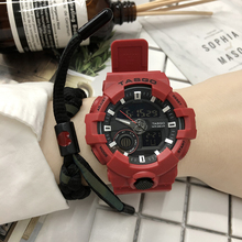 2023新款手表暗红色防水女运动韩版中学生男生手表简约潮流电子表