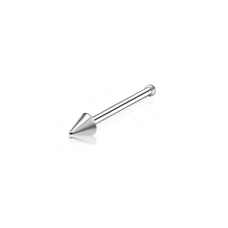 Edelstahl Nasenstecker Mit Herz Und Mond Motiv 20g Piercing_voghion.com