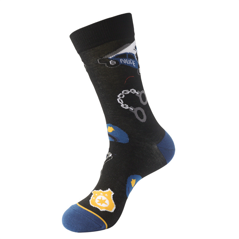 Men's Wholesale Trendy Socks Female Animation Cartoon Cotton Socks Comic Male Medium Tube Pirate Socks-5PRS 46 O1CN017J0mZz1Trje80qHq1 !!1004802436 0 cib