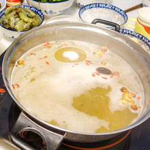 麻辣空间菌汤火锅底料160g 清汤三鲜火锅底料 原汤煲汤调料