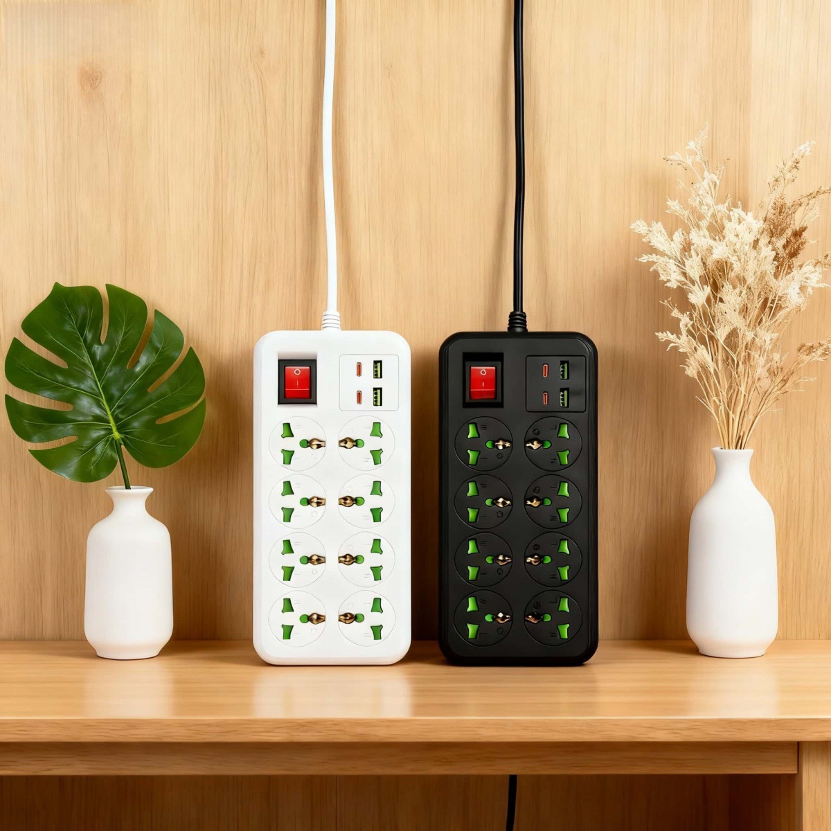 跨境爆款万能孔插排 适配东南亚各国插座 便携耐用排插 差旅必备