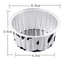 5OH3空气炸锅专用锡纸碗可重复使家用烤箱铝箔烘焙蛋挞生蚝锡纸盒